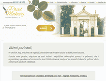 Tablet Screenshot of makovy.cz